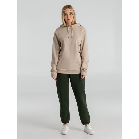 Толстовка с капюшоном унисекс Hoodie, бежевая-11