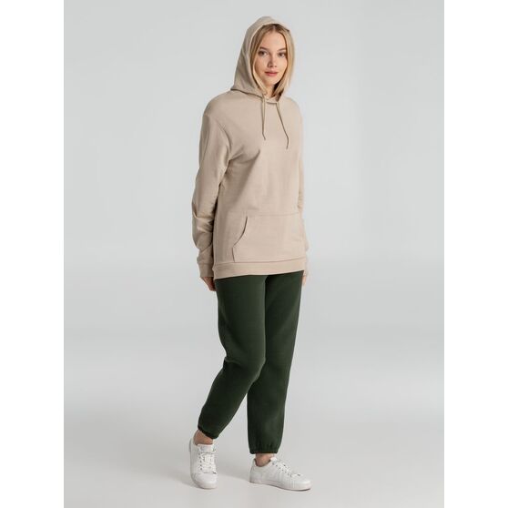 Толстовка с капюшоном унисекс Hoodie, бежевая-12