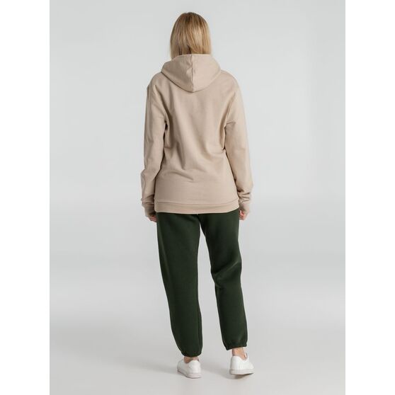 Толстовка с капюшоном унисекс Hoodie, бежевая-13