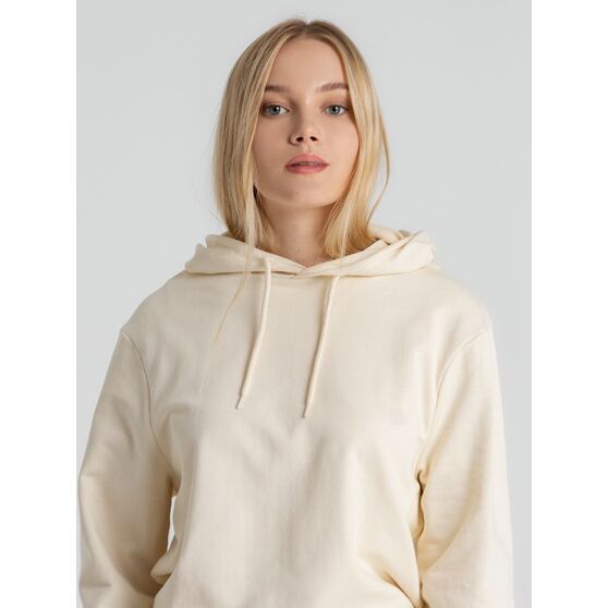 Толстовка с капюшоном унисекс Hoodie, светло-желтая-6