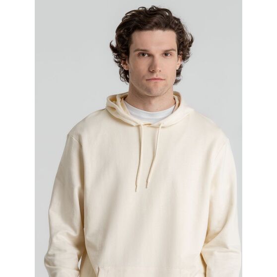 Толстовка с капюшоном унисекс Hoodie, светло-желтая-10