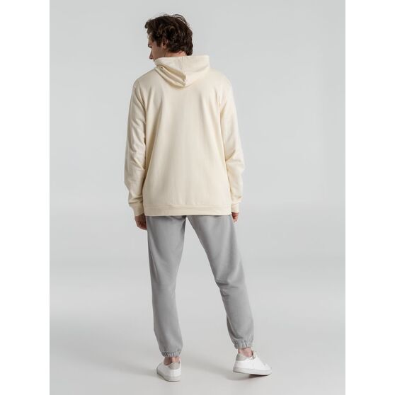 Толстовка с капюшоном унисекс Hoodie, светло-желтая-13