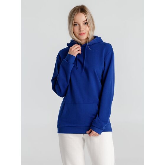 Толстовка с капюшоном унисекс Hoodie, ярко-синяя-6