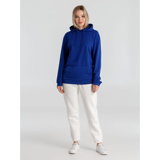 Толстовка с капюшоном унисекс Hoodie, ярко-синяя-8