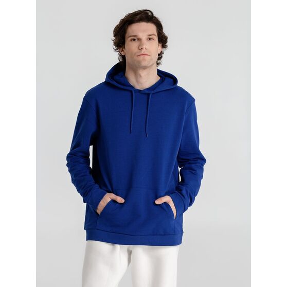 Толстовка с капюшоном унисекс Hoodie, ярко-синяя-11