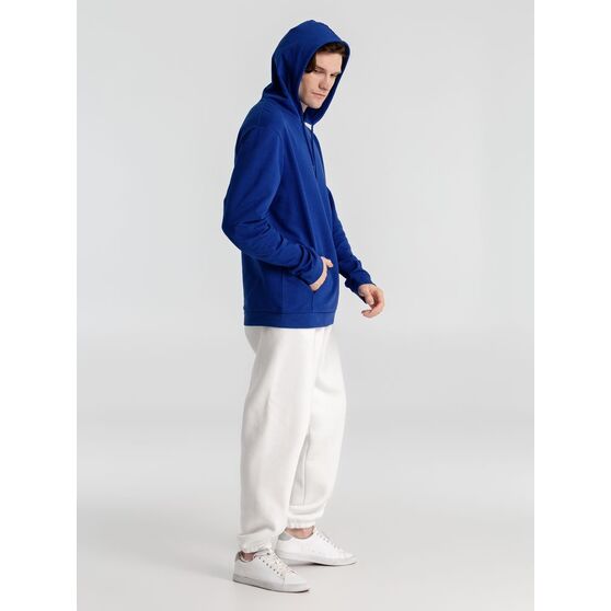 Толстовка с капюшоном унисекс Hoodie, ярко-синяя-14