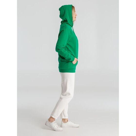 Толстовка с капюшоном унисекс Hoodie, зеленая-7