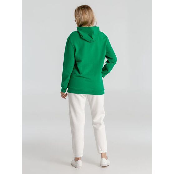 Толстовка с капюшоном унисекс Hoodie, зеленая-8