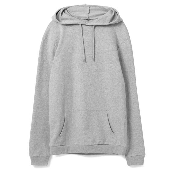 Толстовка с капюшоном унисекс Hoodie, серый меланж-1