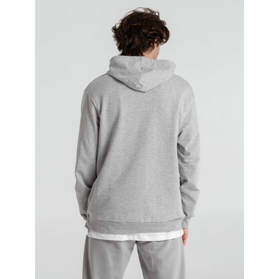 Толстовка с капюшоном унисекс Hoodie, серый меланж-7