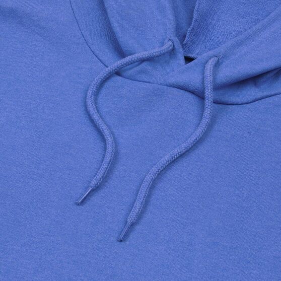 Толстовка с капюшоном унисекс Hoodie, ярко-синий меланж-3