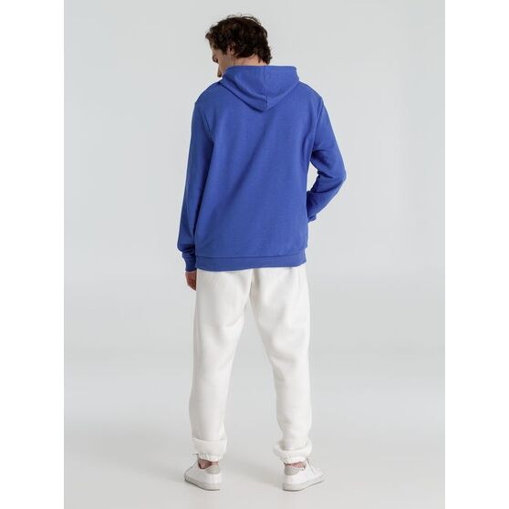 Толстовка с капюшоном унисекс Hoodie, ярко-синий меланж-14