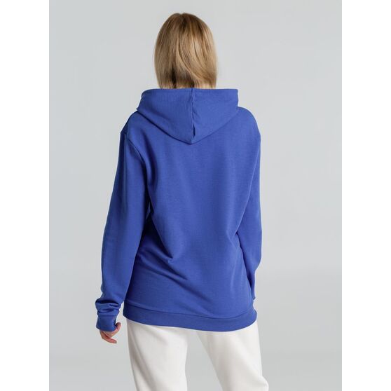 Толстовка с капюшоном унисекс Hoodie, ярко-синий меланж-7