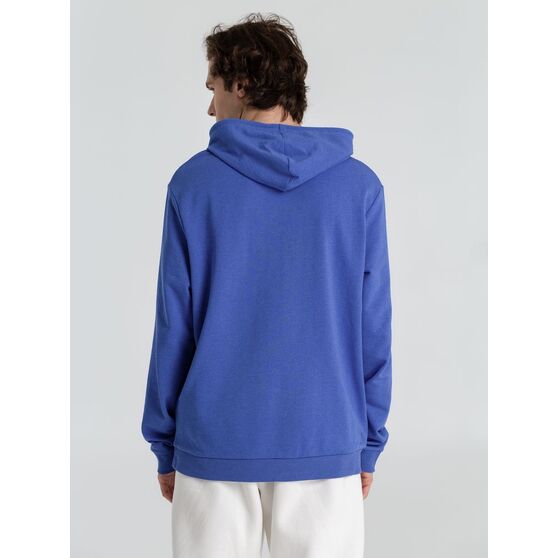 Толстовка с капюшоном унисекс Hoodie, ярко-синий меланж-11