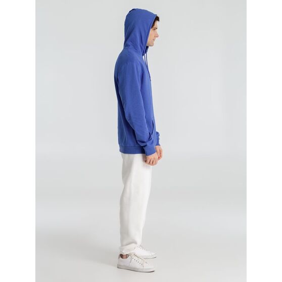Толстовка с капюшоном унисекс Hoodie, ярко-синий меланж-13