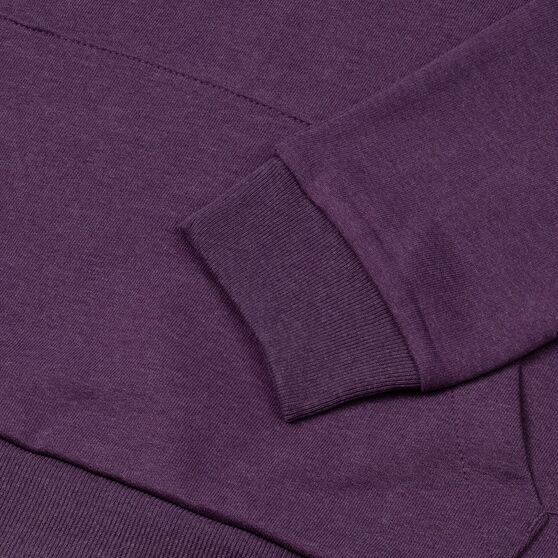 Толстовка с капюшоном унисекс Hoodie, фиолетовый меланж-4