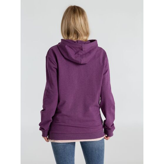 Толстовка с капюшоном унисекс Hoodie, фиолетовый меланж-7