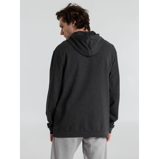 Толстовка с капюшоном унисекс Hoodie, серый меланж (антрацит)-7