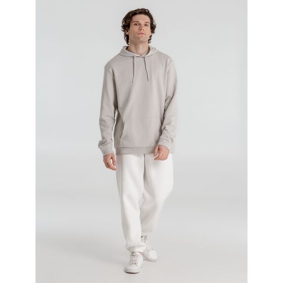 Толстовка с капюшоном унисекс Hoodie, дымчато-серая-8
