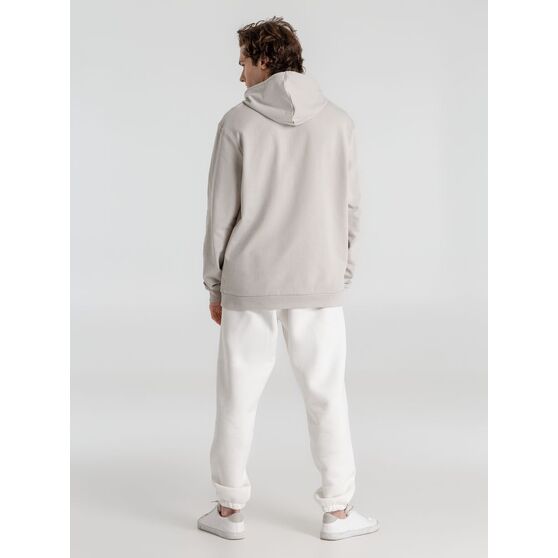 Толстовка с капюшоном унисекс Hoodie, дымчато-серая-10