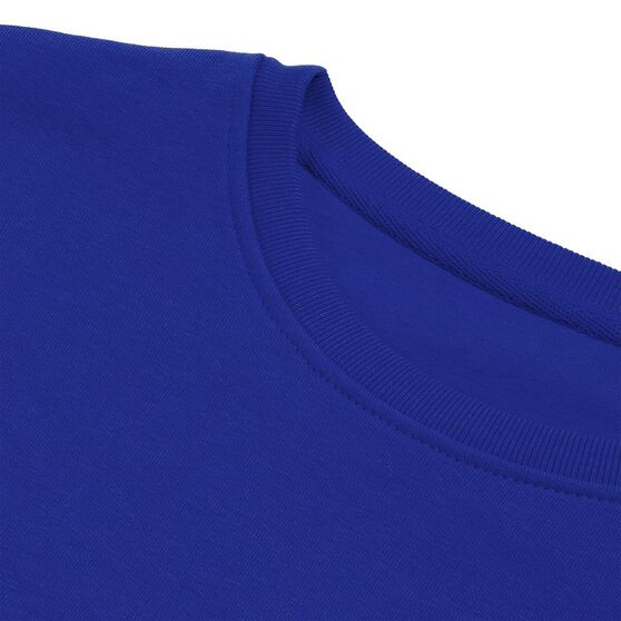 Свитшот унисекс BNC Inspire (Organic), ярко-синий-3