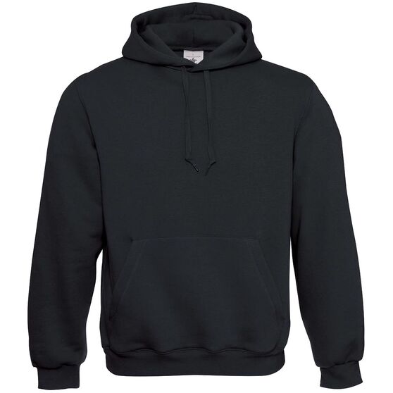 Толстовка Hooded, черная-1