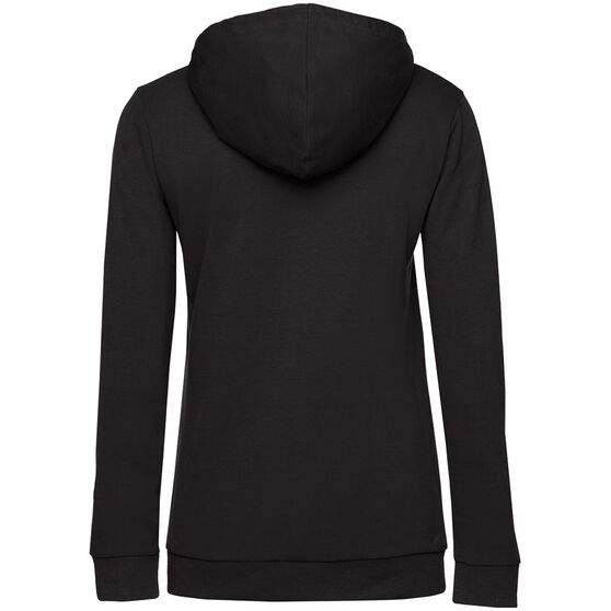 Толстовка с капюшоном женская Hoodie, черная-2