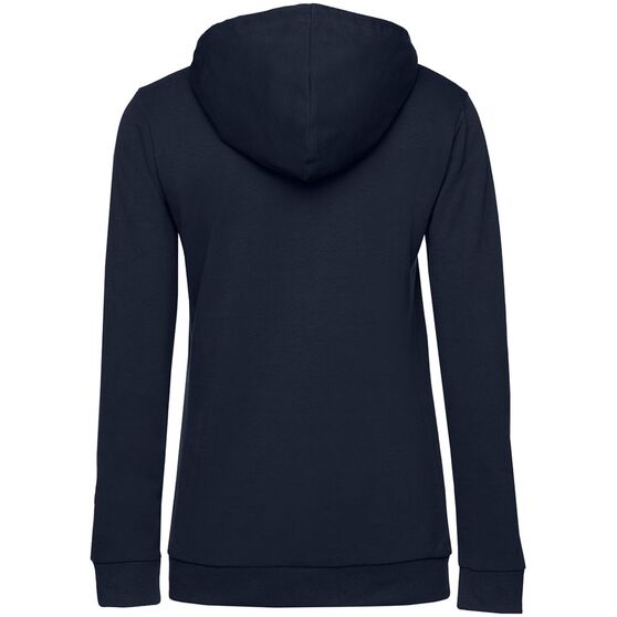 Толстовка с капюшоном женская Hoodie, темно-синяя-2