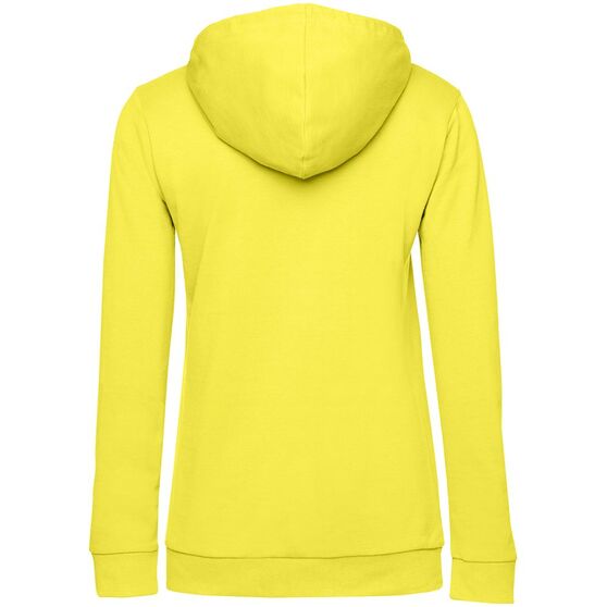 Толстовка с капюшоном женская Hoodie, желтая-2