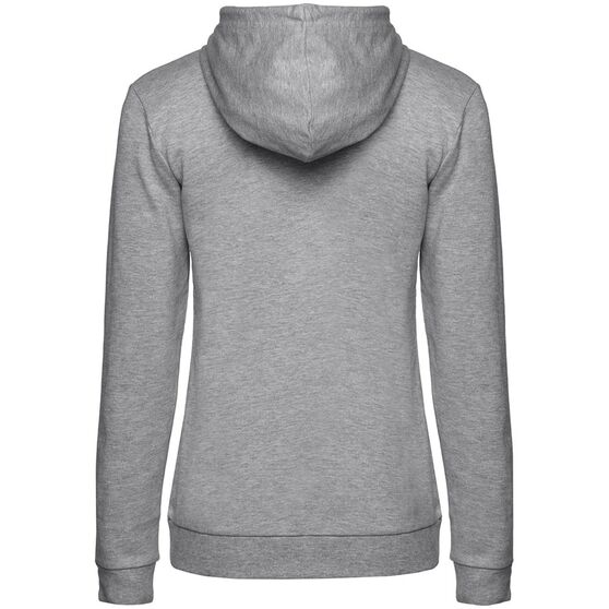 Толстовка с капюшоном женская Hoodie, серый меланж-2