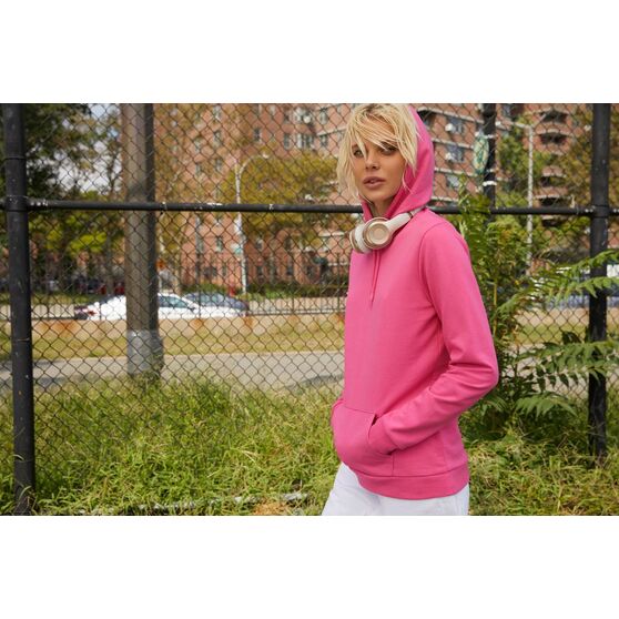 Толстовка с капюшоном женская Hoodie, ярко-синий меланж-5