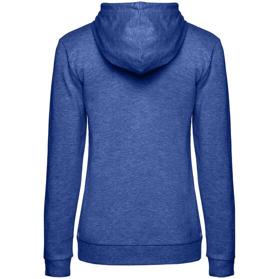 Толстовка с капюшоном женская Hoodie, ярко-синий меланж-2