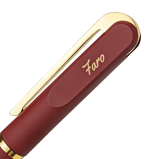 Ручка шариковая FARO, покрытие soft touch-5