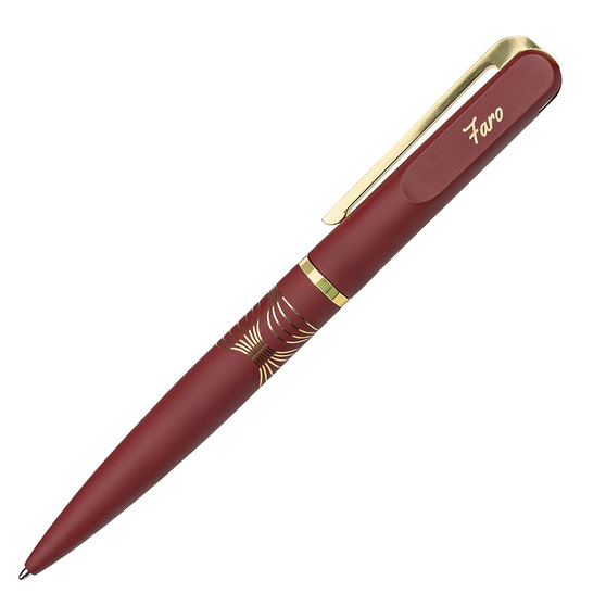Ручка шариковая FARO, покрытие soft touch-6