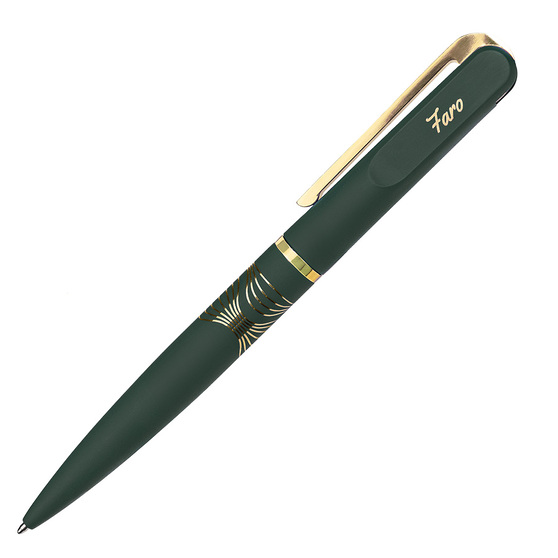 Ручка шариковая FARO, покрытие soft touch-5