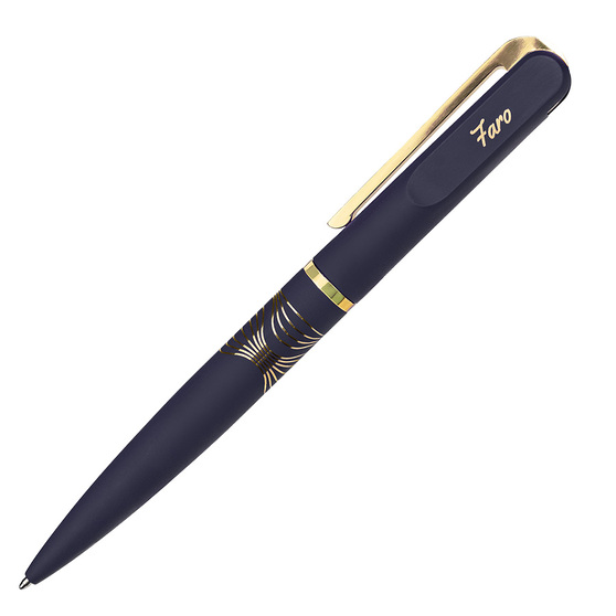 Ручка шариковая FARO, покрытие soft touch-5