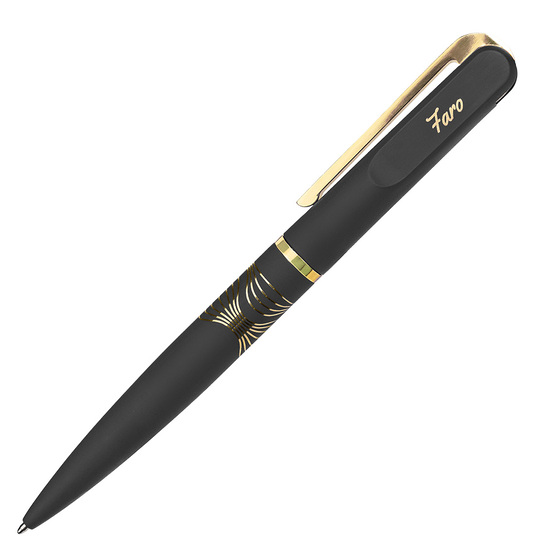 Ручка шариковая FARO, покрытие soft touch-5