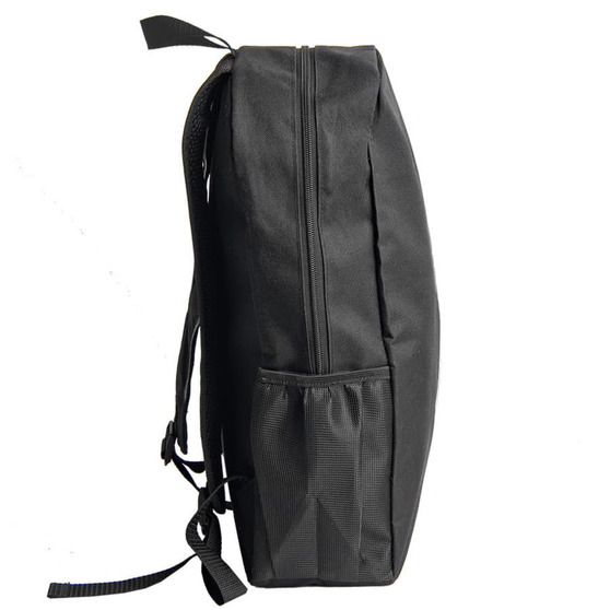 Рюкзак PLUS, чёрный/красный, 44 x 26 x 12 см, 100% полиэстер 600D-2
