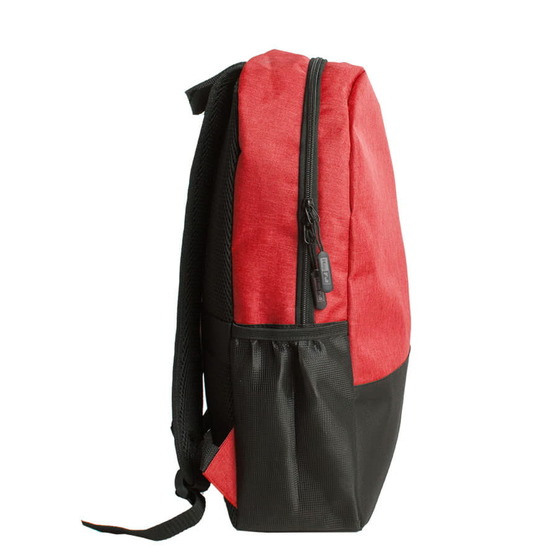 Рюкзак водостойкий "PULL", красный/чёрный, 45 x 28 x 11 см, 100% полиэстер 300D+600D-2