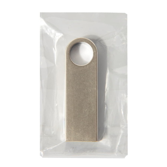USB flash-карта SMART (8Гб), серебристая, 3,9х1,2х0,4 см, металл-1