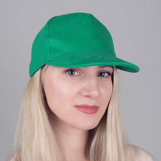 Бейсболка PREMIUM S, 5 клиньев, металлическая застежка-1