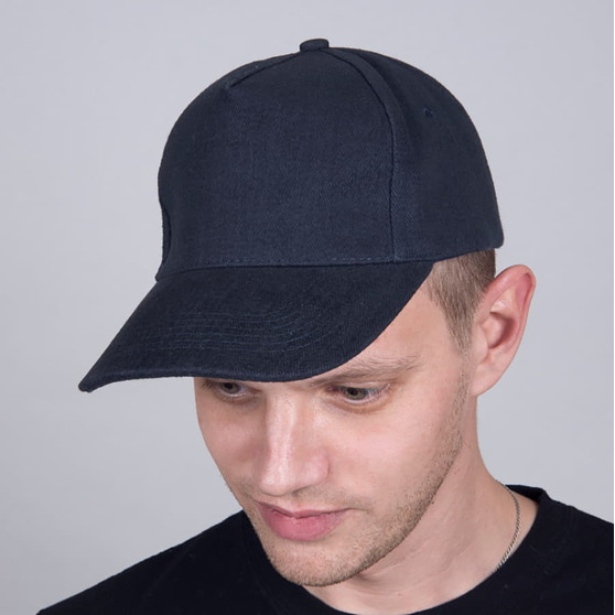 Бейсболка PREMIUM S, 5 клиньев, металлическая застежка-2