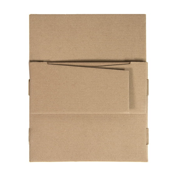 Коробка подарочная Big BOX, размер: 24 x 21 x 11 см картон МГК бур., самосборная-2