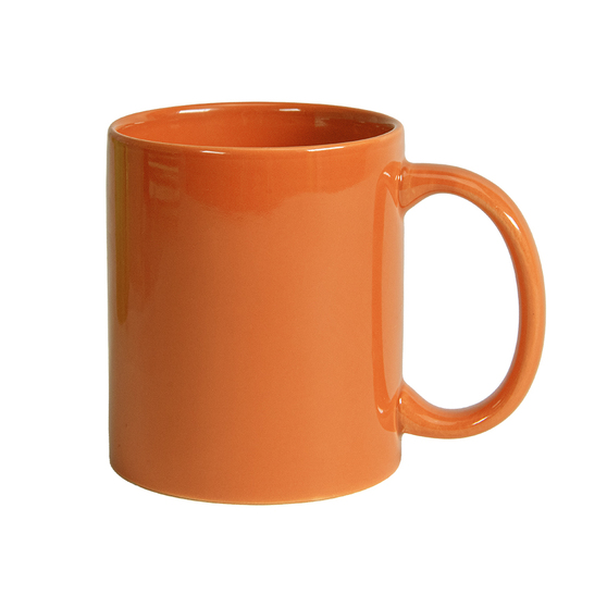 Кружка "DECOL" для деколи, 330 мл, d=82 мм, премиум, оранжевая-1