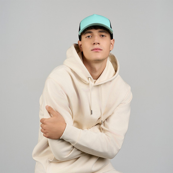 Бейсболка RAPPER COTTON-S, 5 клиньев, пластиковая застёжка-4