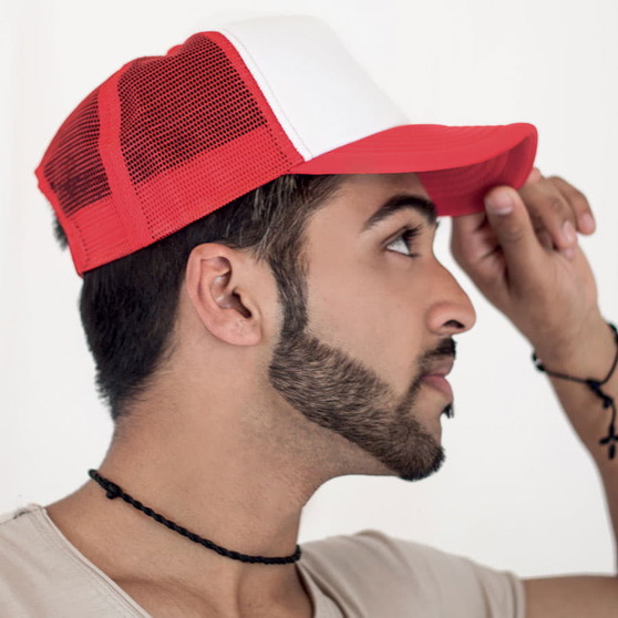 Бейсболка RAPPER, 5 клиньев, пластиковая застежка-1