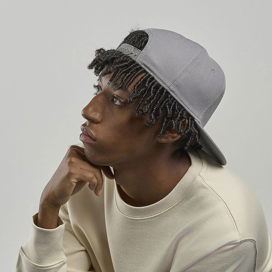 Бейсболка SNAP BACK-S, 6 клиньев, пластиковая застежка-3