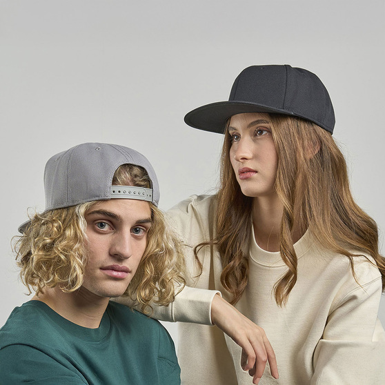 Бейсболка SNAP BACK-S, 6 клиньев, пластиковая застежка-5