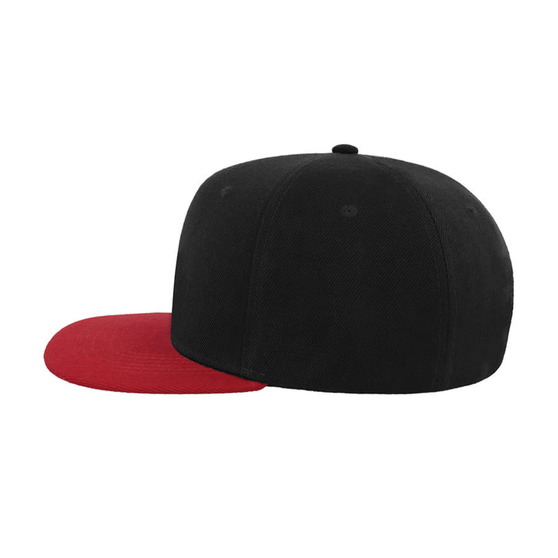 Бейсболка SNAP BACK, 6 клиньев, пластиковая застежка-3