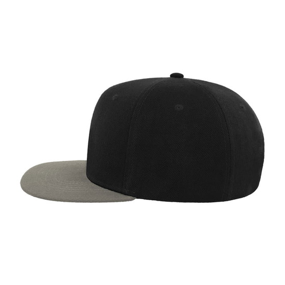 Бейсболка SNAP BACK, 6 клиньев, пластиковая застежка-3